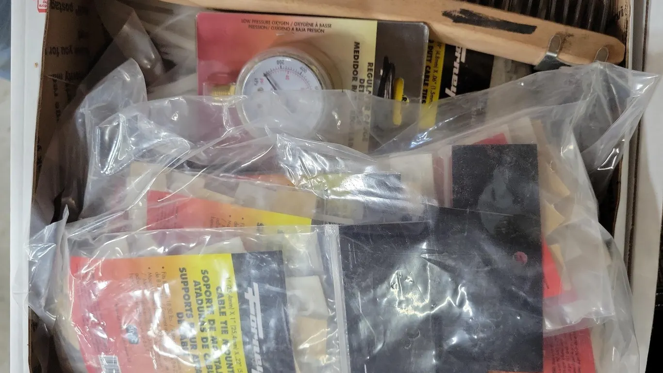 FORNEY CABLE TIES, MOUNTS, REGULATOR GAUGE & WIRE BRUSH
