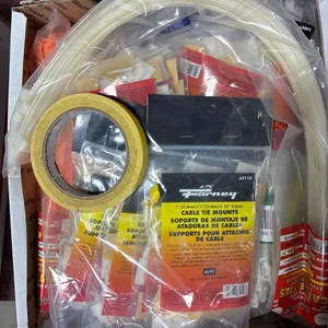 LOT WITH FORNEY CABLE TIE MOUNTS & TIES