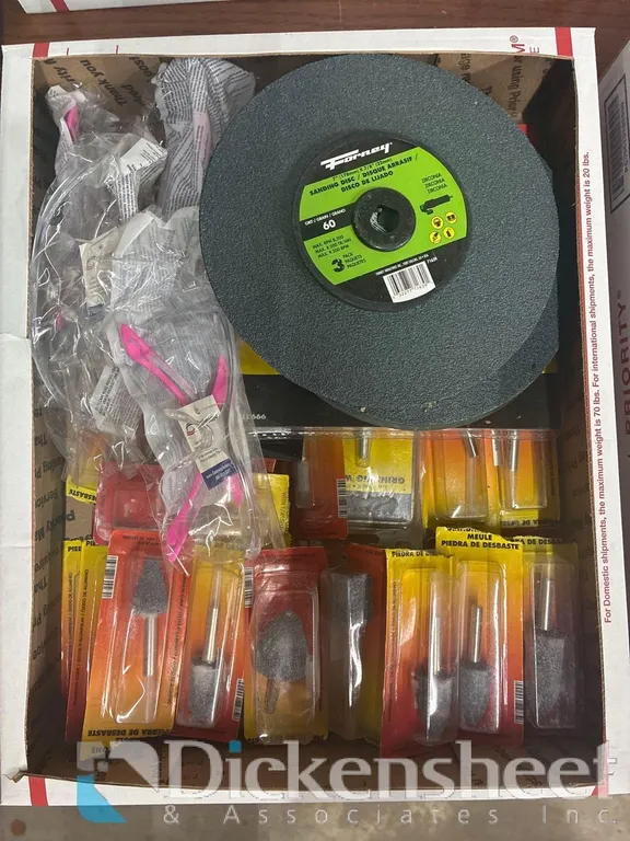 SANDING DISCS, GRINDING WHEELS & MORE