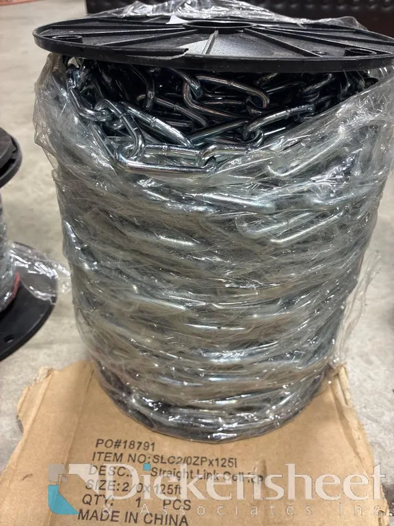 STRAIGHT LINK COIL CHAIN