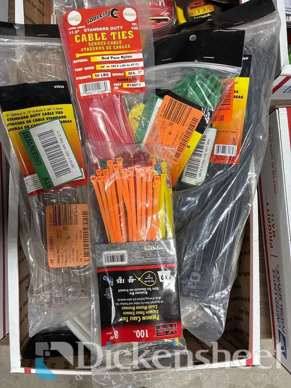 CABLE TIE MOUNTS & TIES-TOOL CITY & KT