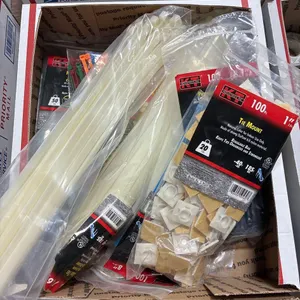 LOT OF CABLE TIE MOUNTS & TIES