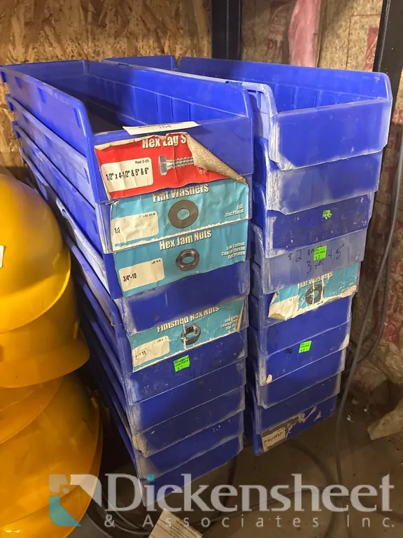 BLUE HARDWARE STACKABLE BINS