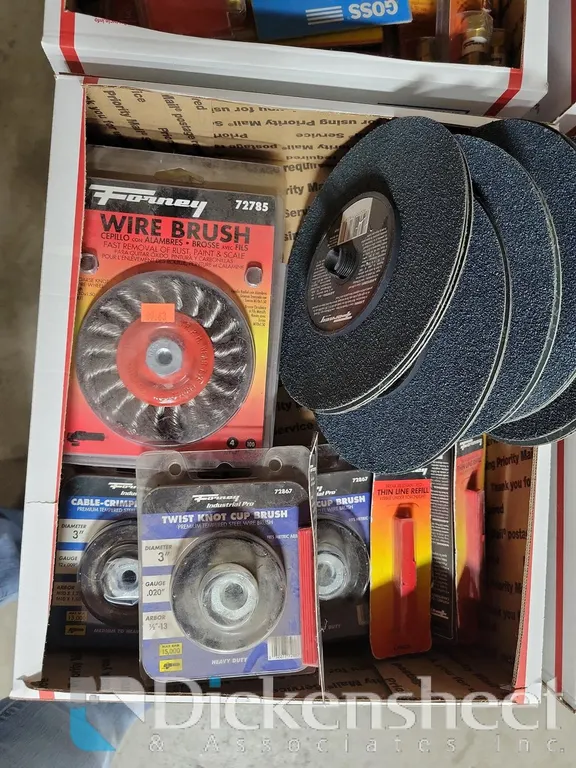 FORNEY WIRE BRUSHES & DISC SANDERS