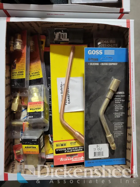 HEATING EQUIPMENT & ADAPTERS LOT