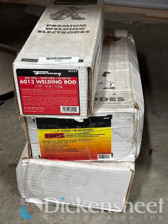 LOT OF 6013 WELDING RODS, (3) BOXES