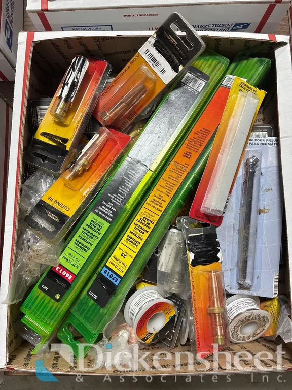 CUTTING TIPS, ELECTRODE, SOLDER & MORE LOT