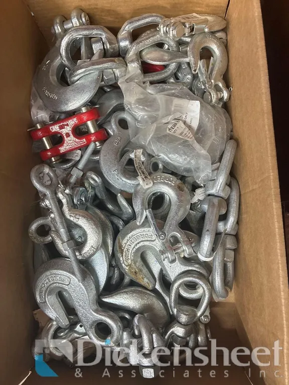 COLLECTION OF STEEL HOOKS