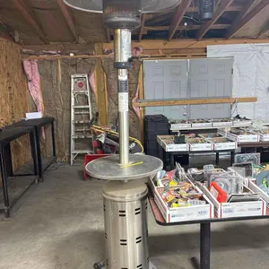 SUNJOY STAINLESS STEEL PROPANE PATIO HEATER