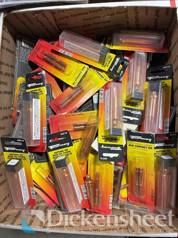 MIXED LOT OF FORNEY CONTACT TIPS