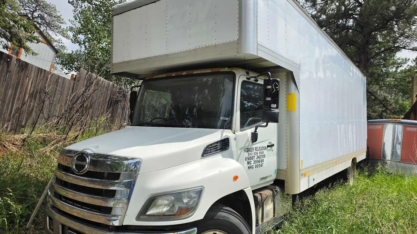 2014 HINO 268 ENCLOSED BOX TRUCK, 5PVNJ8JT0E4S55189, KEY
