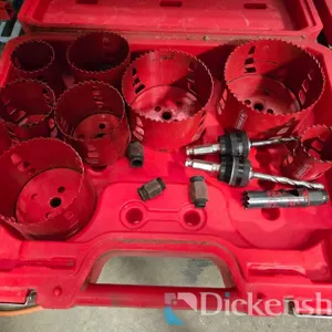 INCOMPLETE DIABLO HOLE SAW SET