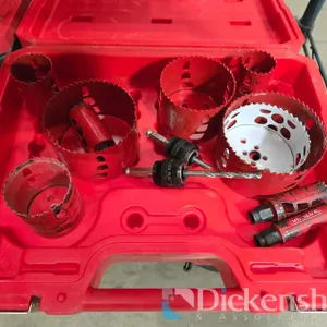 INCOMPLETE DIABLO HOLE SAW SET