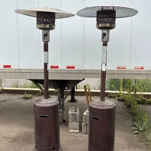 (2) PROPANE PATIO HEATERS