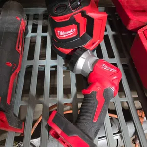 MILWAUKEE CORDLESS SANDER AND FLASHLIGHT