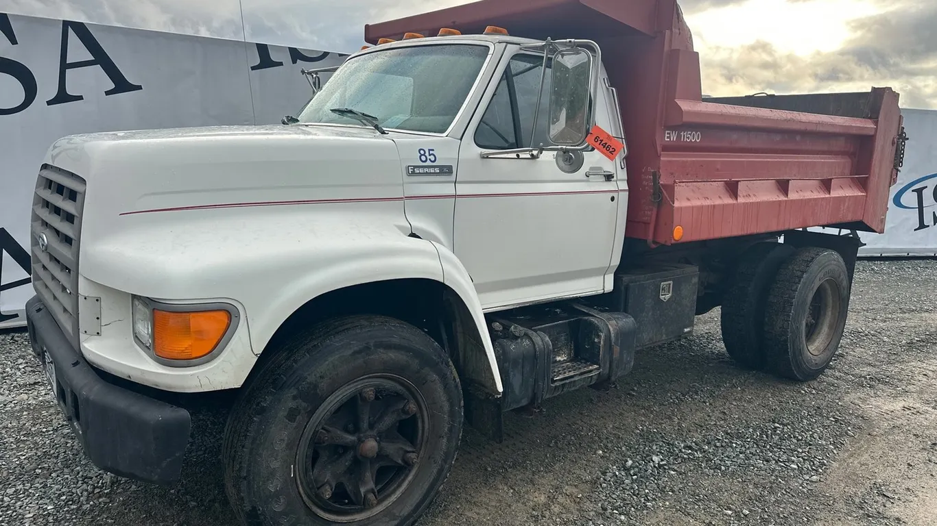1995 Ford F Series Single Axle Dump Truck