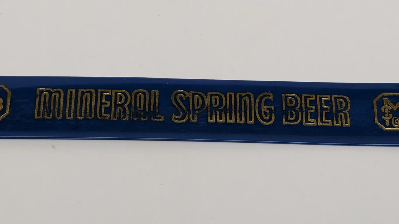 MINERAL SPRING BEER FOAM SCRAPER MINERAL POINT WISCONSIN