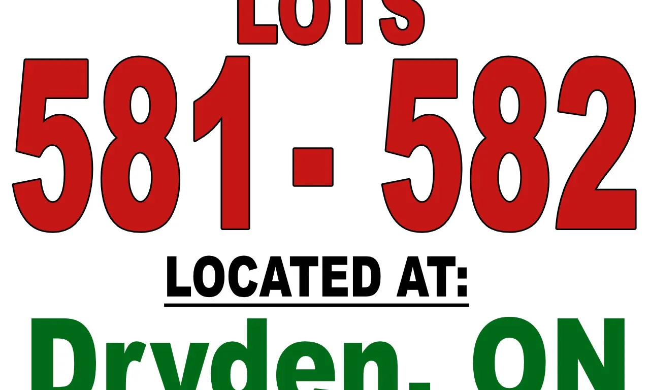 LOTS 581 & 582 / LOCATED AT: Dryden, ON