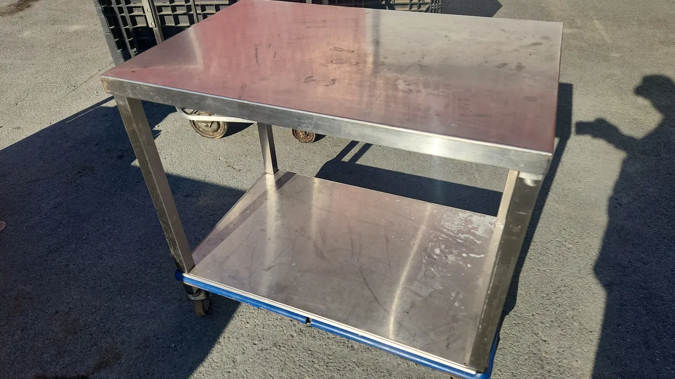 Stainless Serving Cart