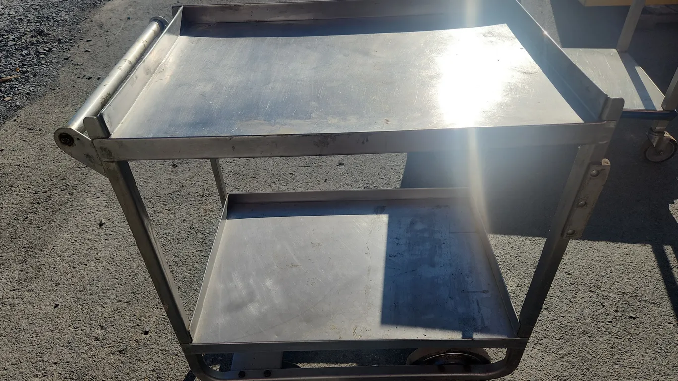 Stainless Serving Cart