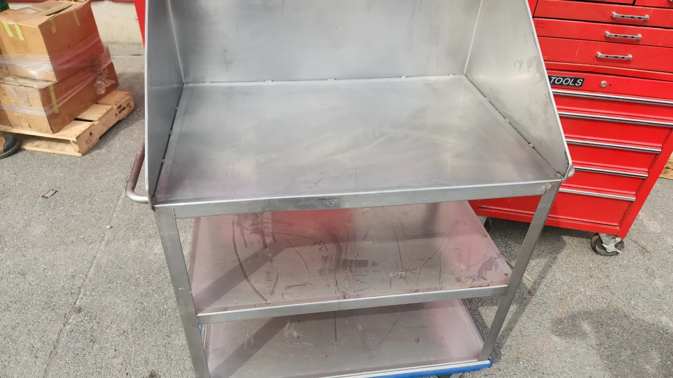 Stainless Service Cart