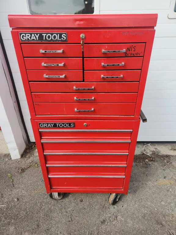 Gray Tools Rolling Toolbox (Top & Bottom)
