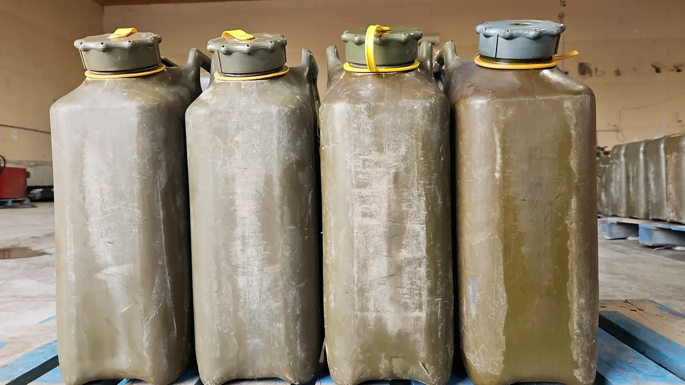 4 20L Diesel Fuel Cans