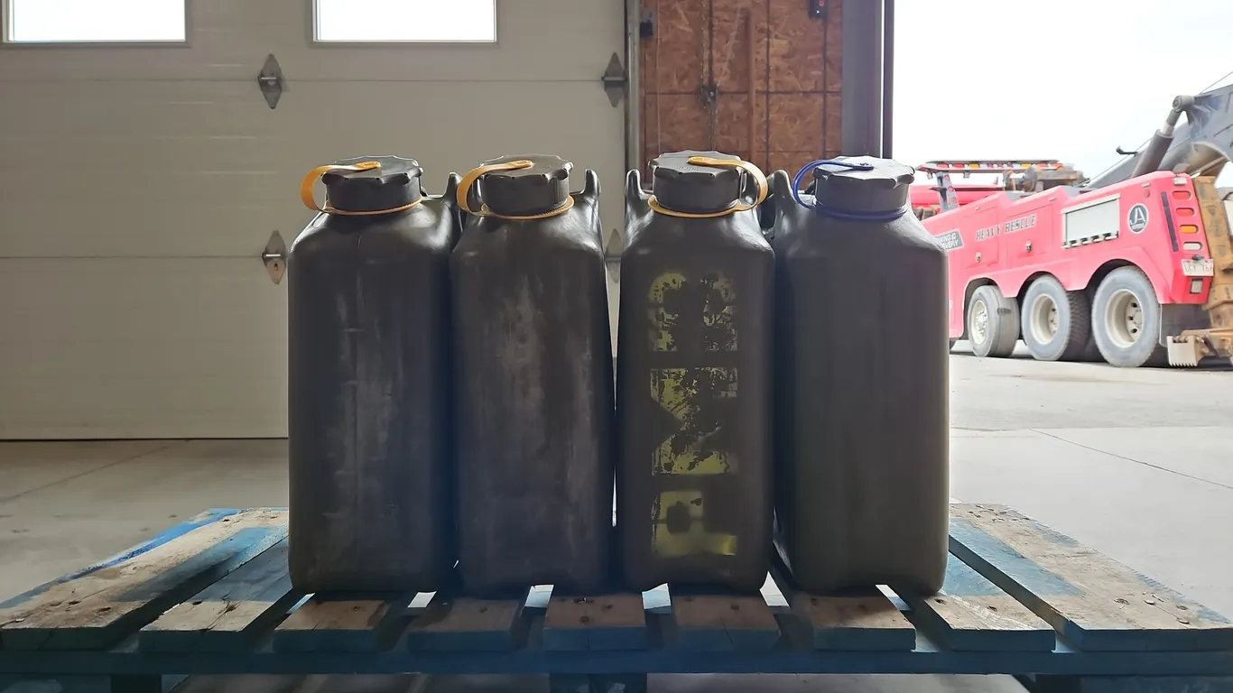 4 20L Diesel Fuel Cans