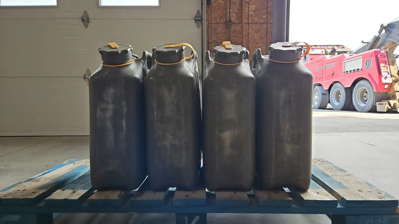 4 20L Diesel Fuel Cans