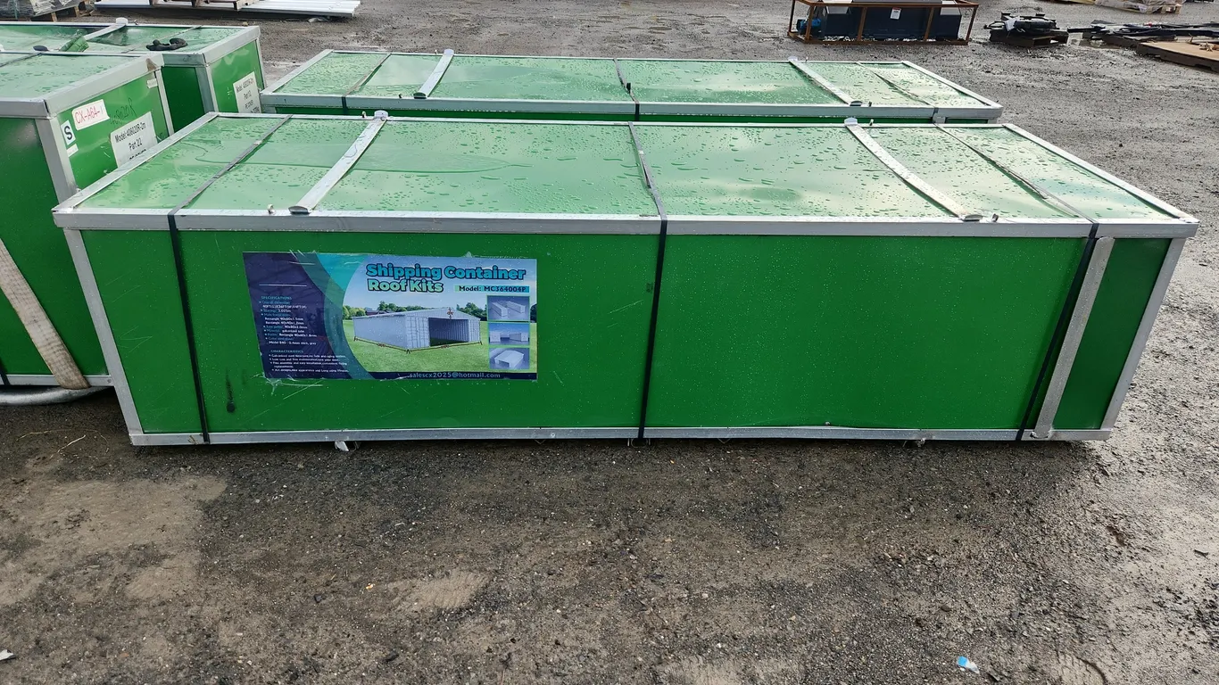 Shipping Container Roof Kit
