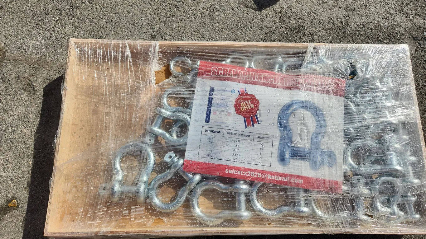 Greatbear Screw Pin Anchor Shackles (38 pcs)