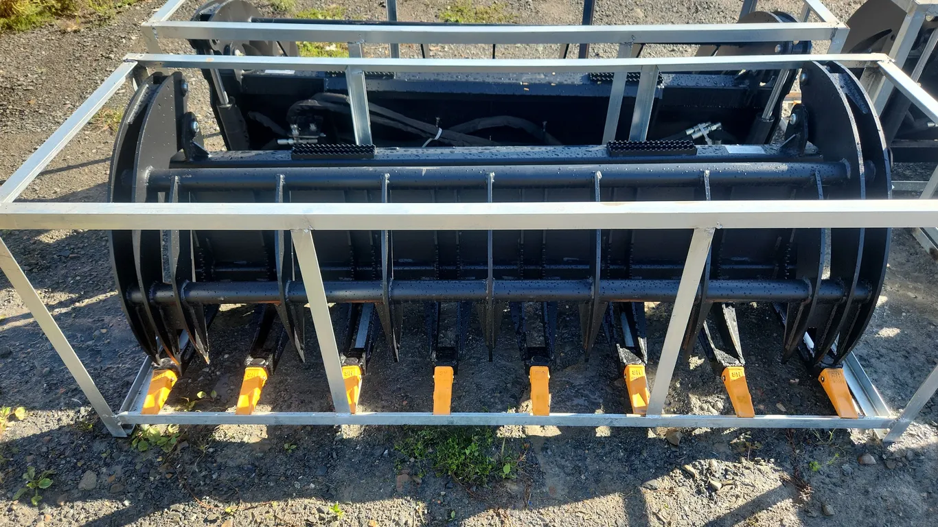 Greatbear 78" Heavy Root Grapple Rake AT-RGR-78