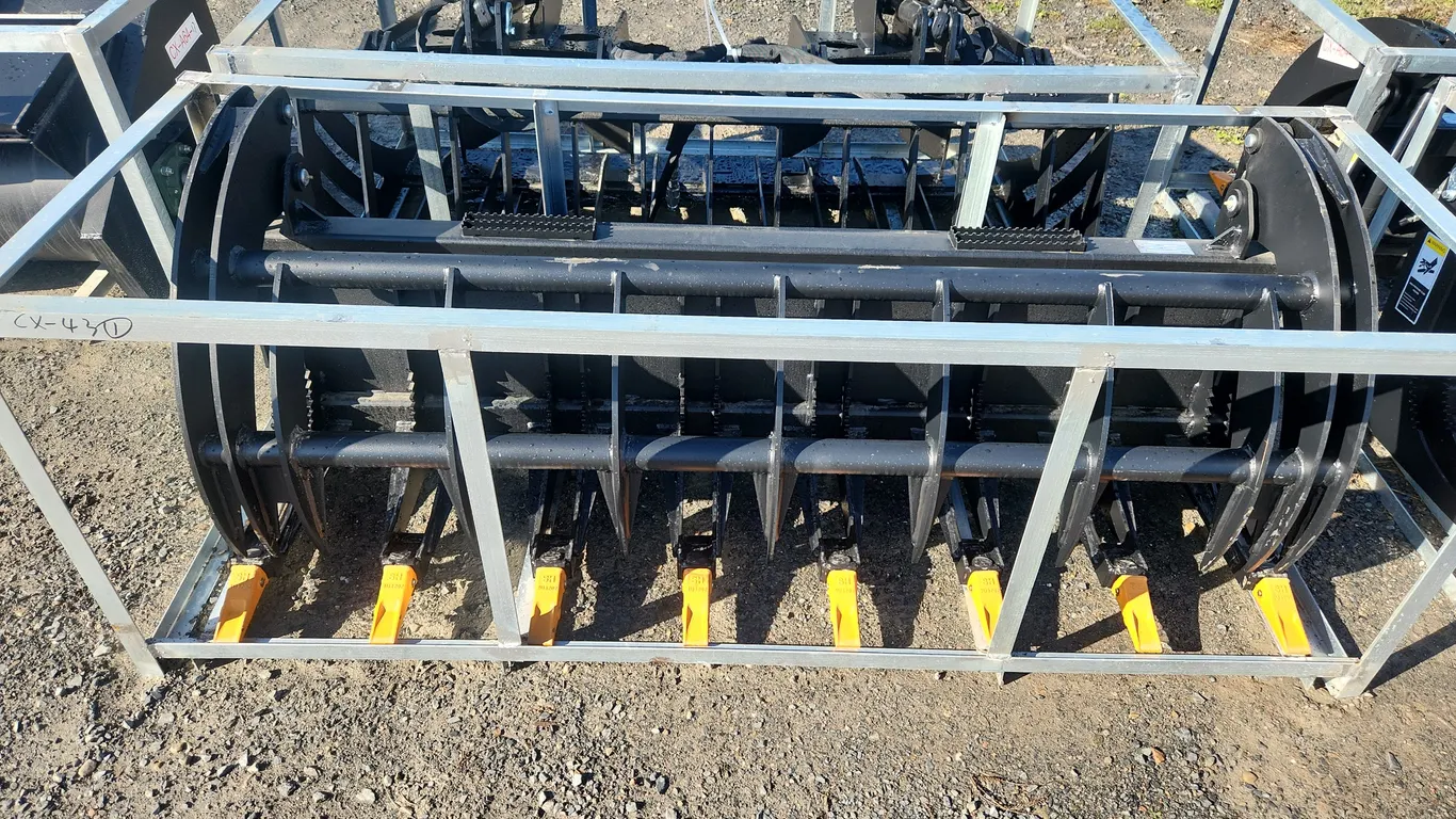 Greatbear 78" Heavy Root Grapple Rake AT-RGR-78