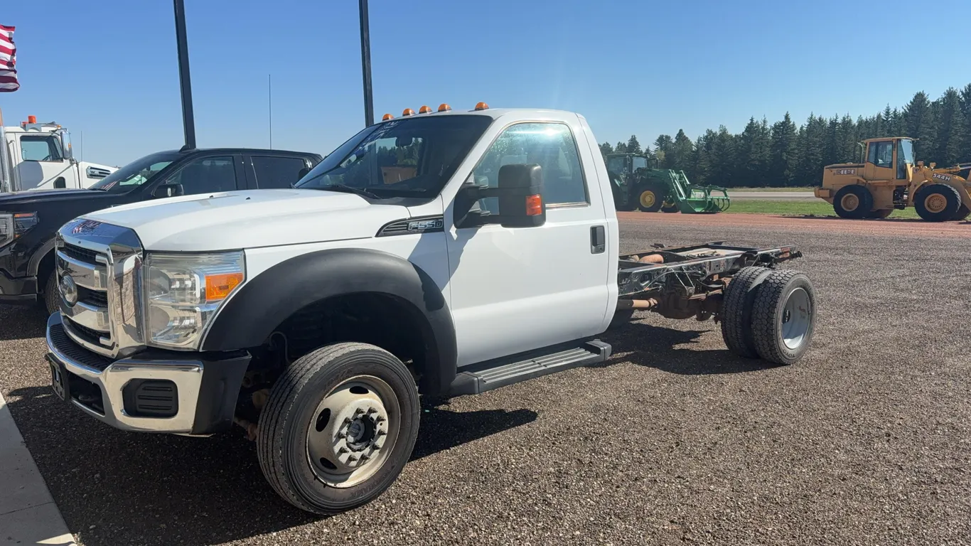 2011 Ford F550 Cab and Chassis