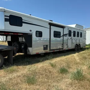 2017 Bison Living Quarters Trailer