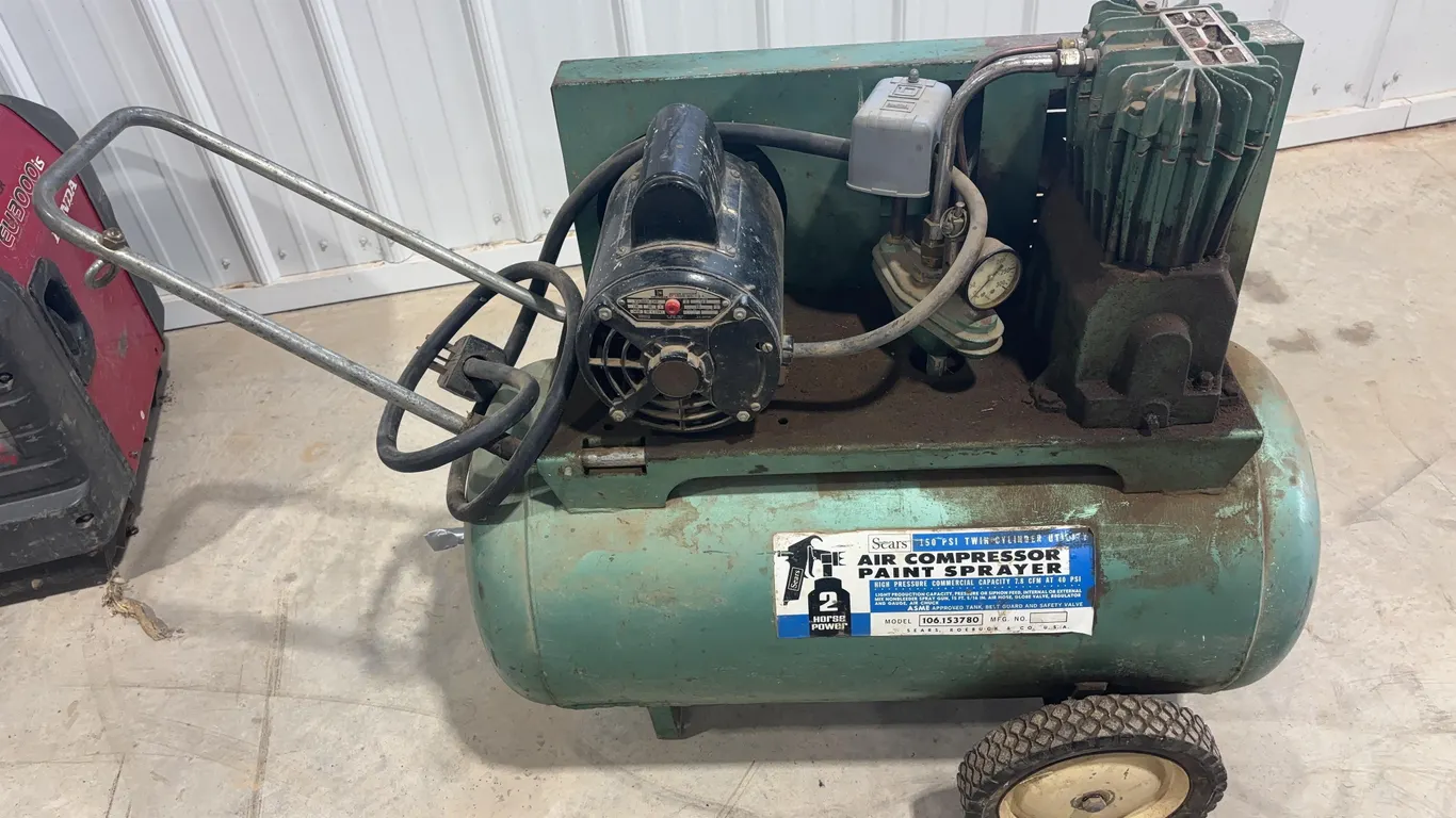 1971 Sears Air Compressor Paint Sprayer
