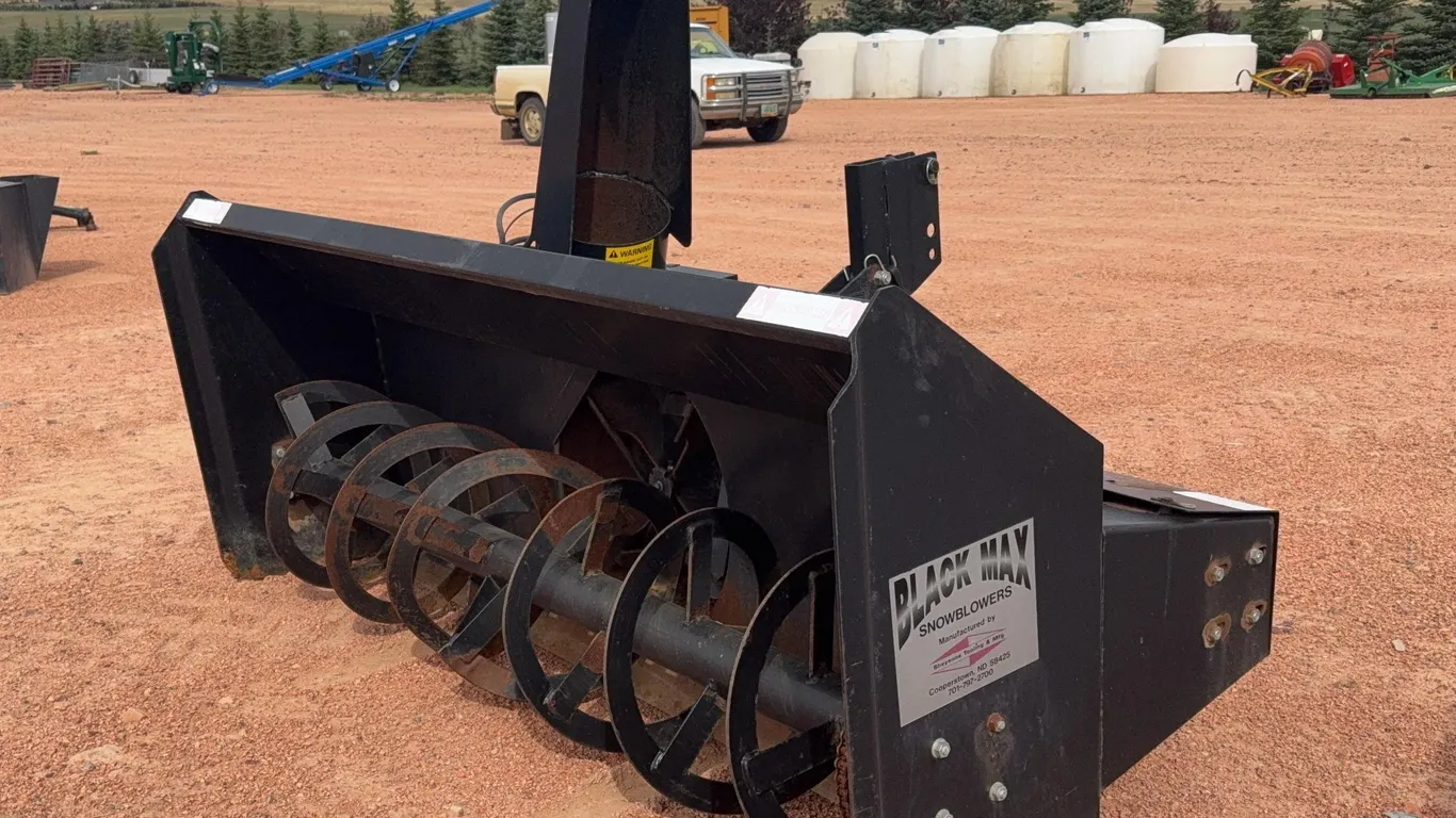 Black Max Snowblower
