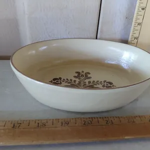 Vintage Pfaltzgraff Village Oval Serving Bowl 7.75"X5.5"X2"
