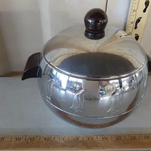 Vintage West Bend Penguin Hot & Cold Server U.S.A.