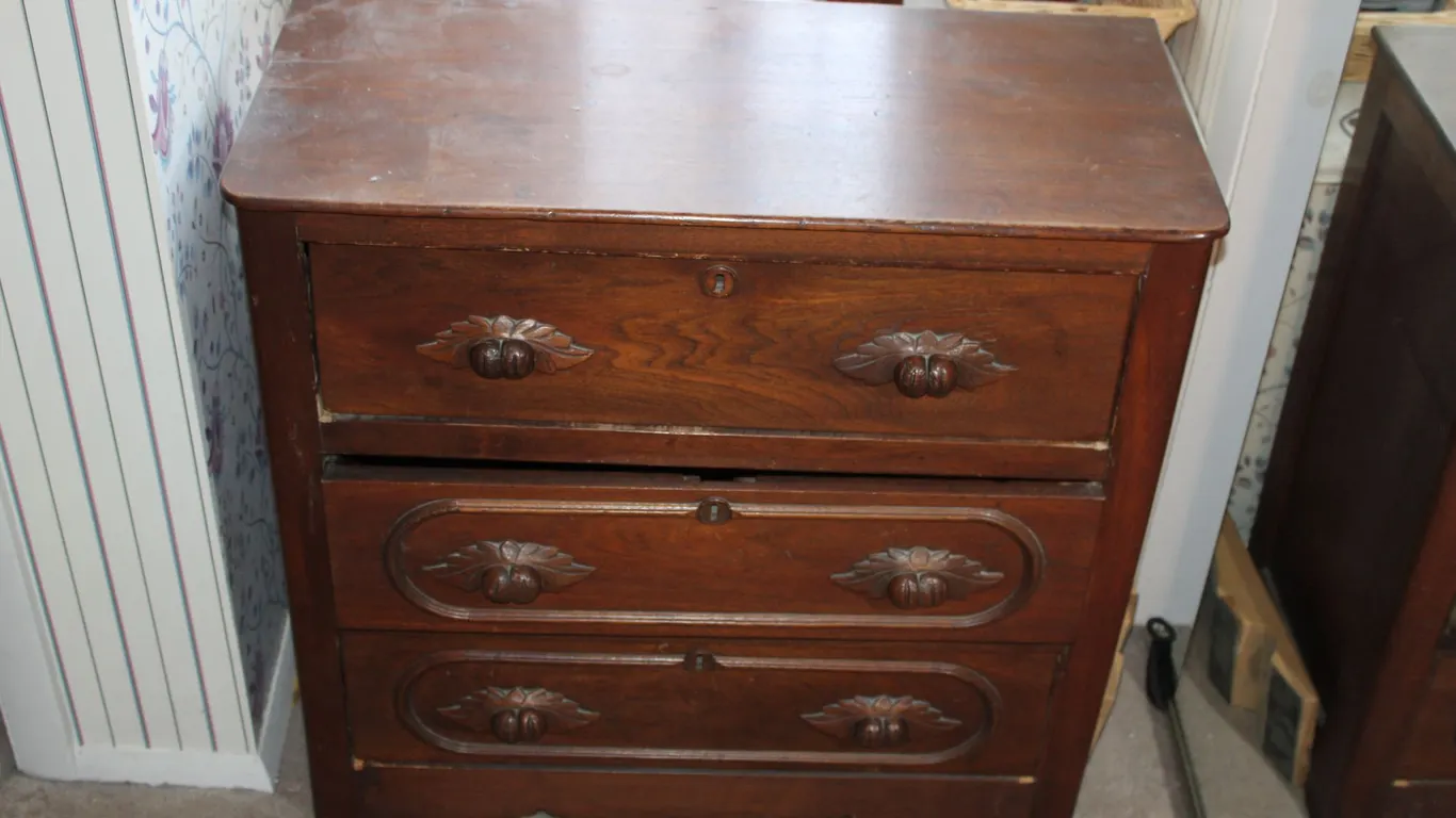 Antique Three-Drawer Chest