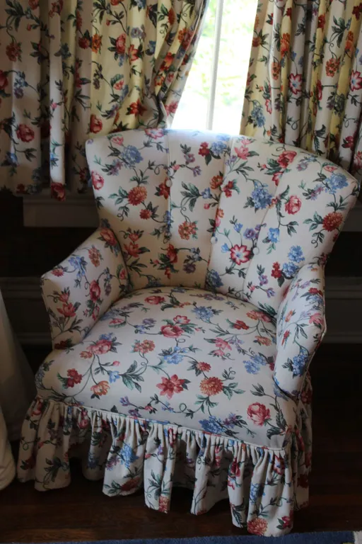 Floral Armchair