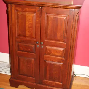 Cherry Media Cabinet