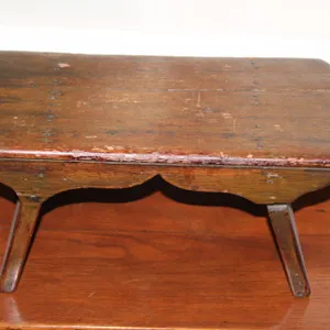Primitive Wood Footstool