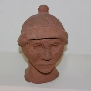 Clay Figural Bust