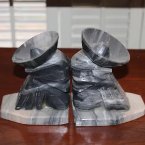 Marble Bookends