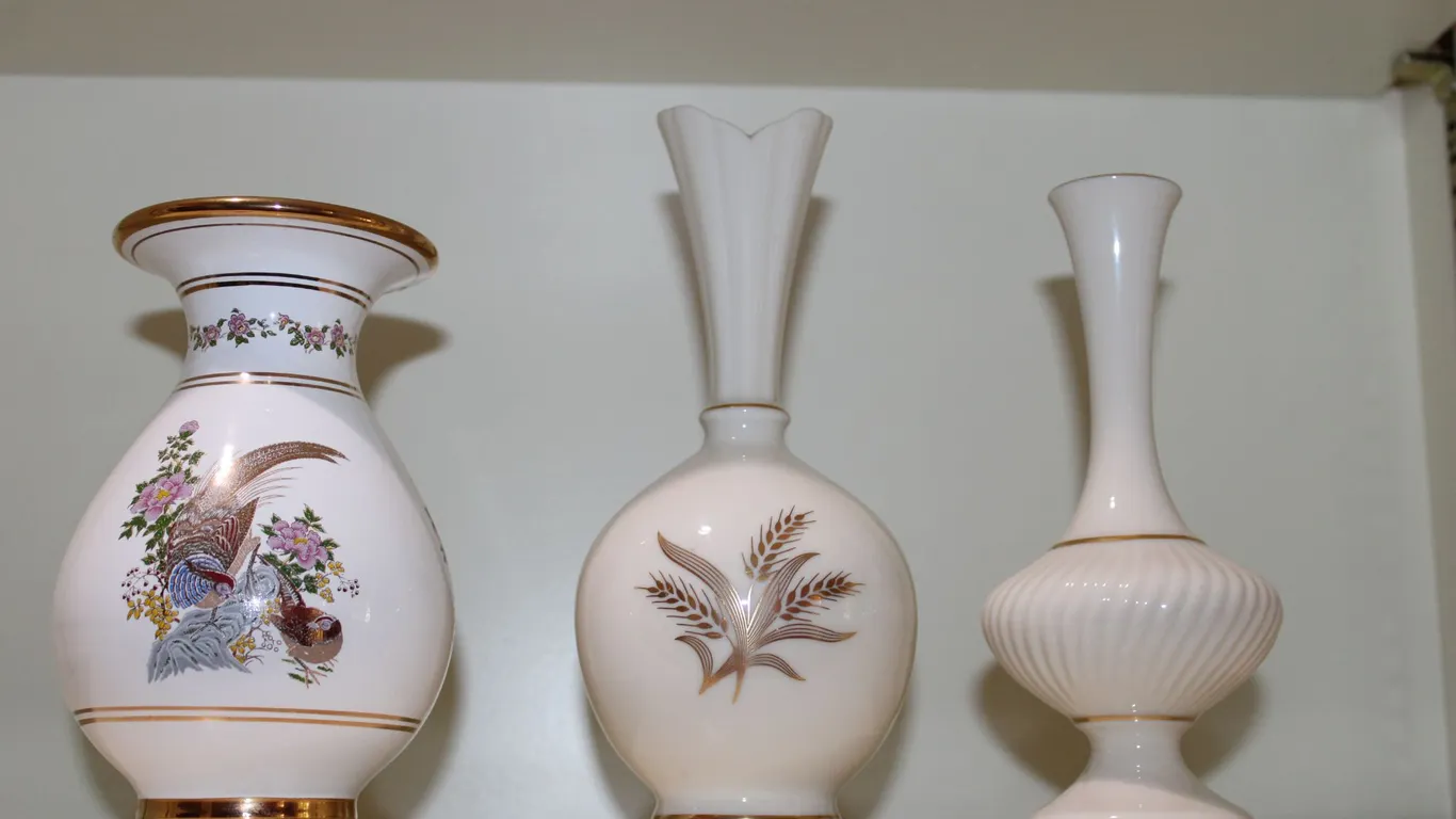 Greek & Lenox China Vases