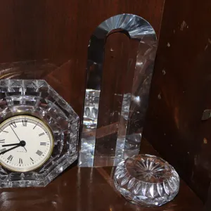 Crystal Clock & Décor