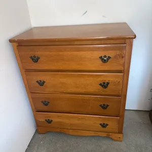 Maple high boy chest/dresser