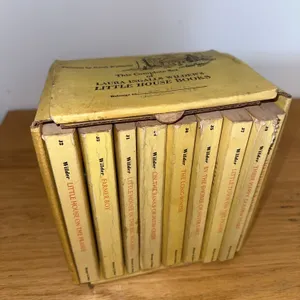 Little House on the Prairie book set from 1975
