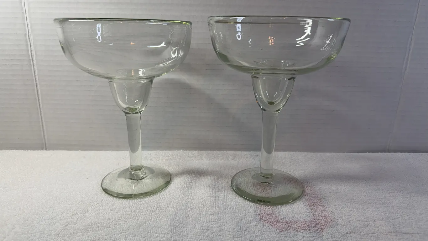 Set of 2 Margarita Glasses - Preowned